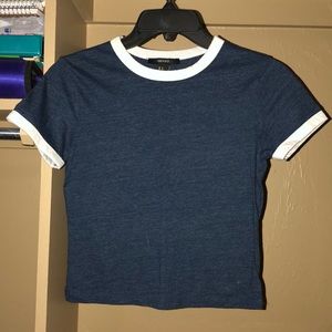 Forever 21 | Blue Crop Top